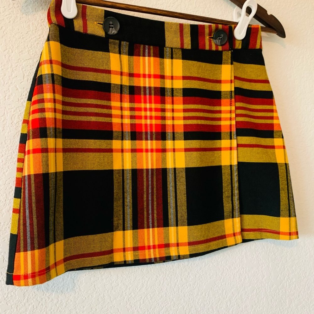 Forever 21 plaid school girl skirt small